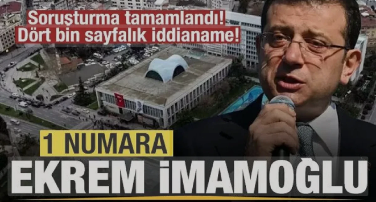 Soruşturma tamamlandı! Dört bin sayfalık iddianame! 