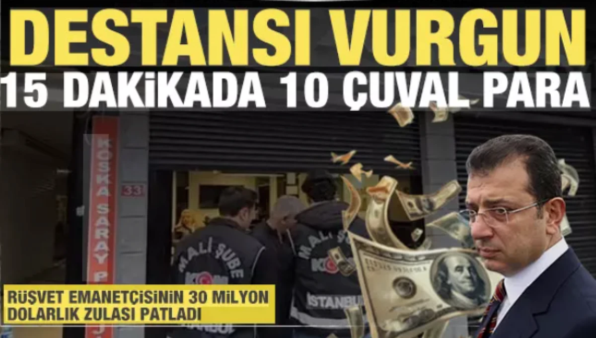 Su&ccedil; gelirleri emanet&ccedil;isine destansı vurgun                            