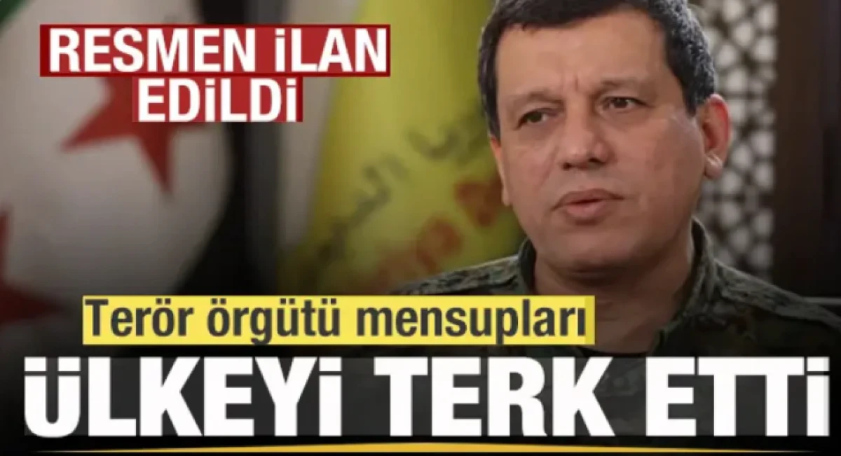 Suriye'de son dakika! Resmen ilan edildi! Ter&ouml;r &ouml;rg&uuml;t&uuml; mensupları &uuml;lkeyi terk etti