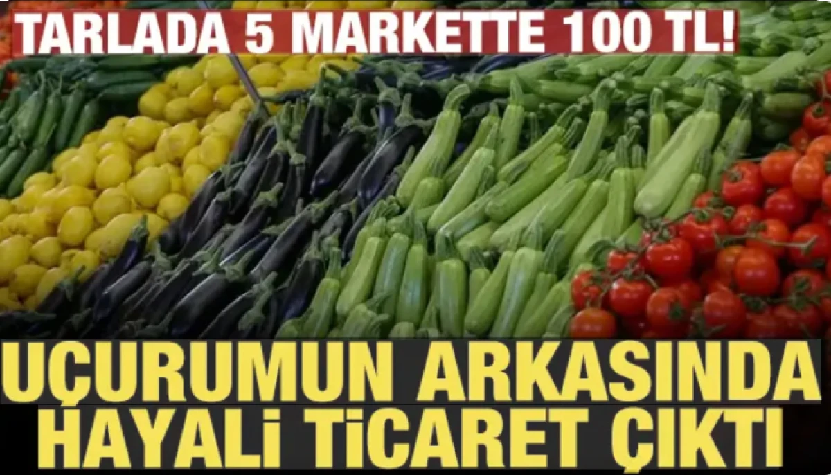 Tarladan markete uzanan fiyat u&ccedil;urumunun arkasından hayali ticaret &ccedil;ıktı