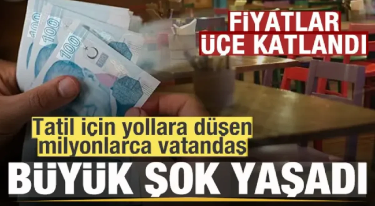 Tatil i&ccedil;in yollara d&uuml;şen milyonlarca vatandaşı şoke eden tarife! Fiyatlar fırladı