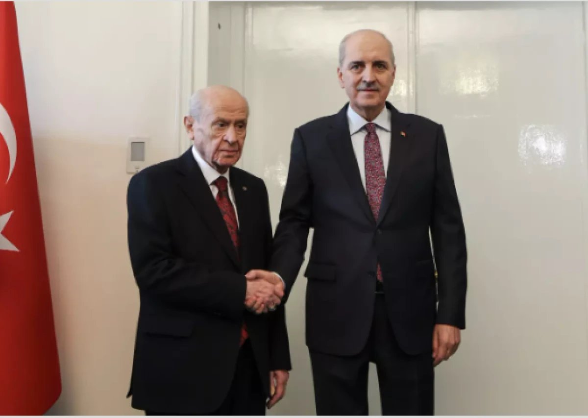 TBMM Başkanı Kurtulmuş Bah&ccedil;eli'yi ziyaret etti