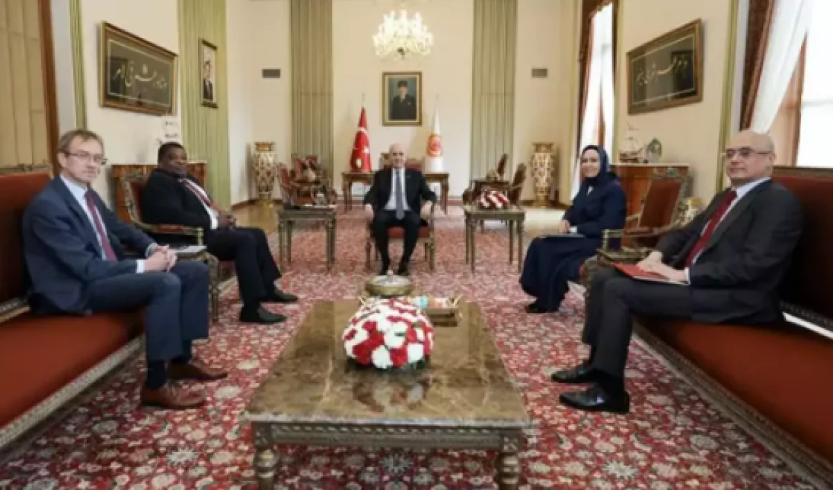 TBMM Başkanı Kurtulmuş PAB Genel Sekreteri Chungong ile bir araya geldi  