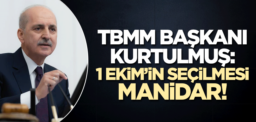 TBMM Başkanı Kurtulmuş'tan hain saldırıya kınama: 1 Ekim'in seçilmiş olması manidar!