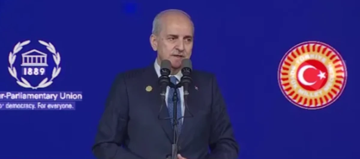 TBMM Başkanı Kurtulmuş'tan &ouml;nemli a&ccedil;ıklamalar