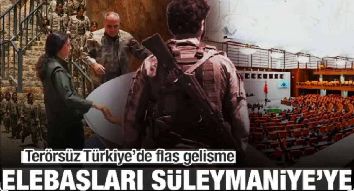 Ter&ouml;rs&uuml;z T&uuml;rkiye'de flaş gelişme: PKK elebaşları S&uuml;leymaniye'ye g&ouml;nderilecek