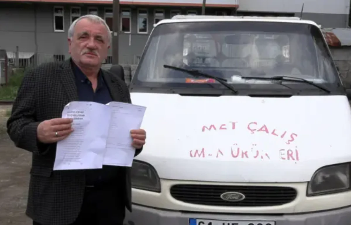 Trabzonlu s&uuml;r&uuml;c&uuml; cezayı g&ouml;r&uuml;nce k&uuml;&ccedil;&uuml;k dilini yuttu