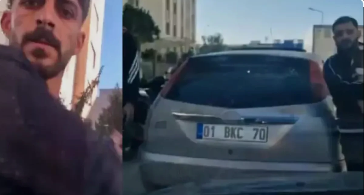 Trafikte yol kesen s&uuml;r&uuml;c&uuml;ye 370 bin TL ceza       