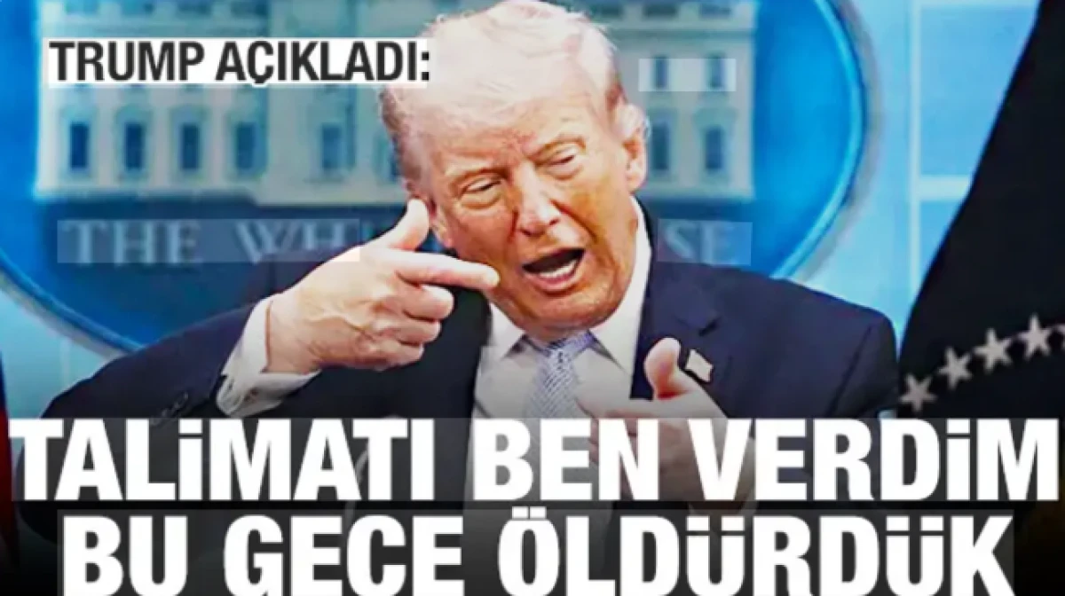 Trump a&ccedil;ıkladı: DEAŞ'ın iki numarasını bu gece &ouml;ld&uuml;rd&uuml;k