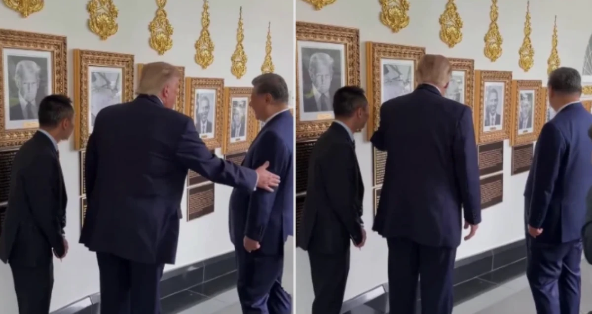Trump Biden ile dalga ge&ccedil;ti &Ccedil;in lideri kahkaha attı