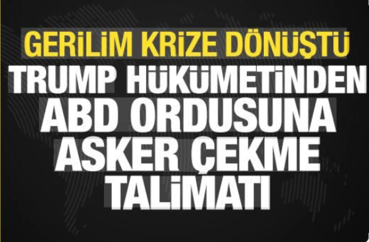 Trump h&uuml;k&uuml;metinden ABD ordusuna Almanya'dan asker &ccedil;ekme talimatı