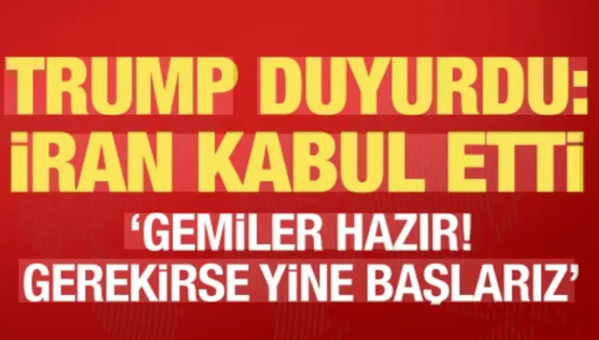 Trump: İran n&uuml;kleer denetime tabi