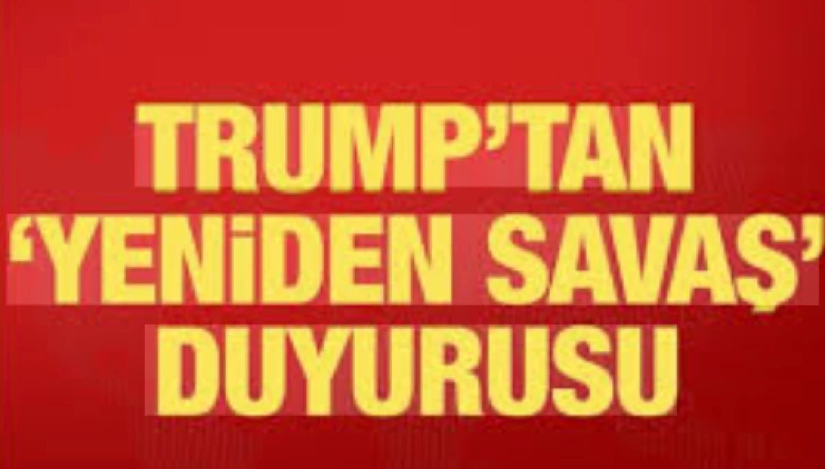 Trump: İran savaşı 3 hafta daha s&uuml;rebilir