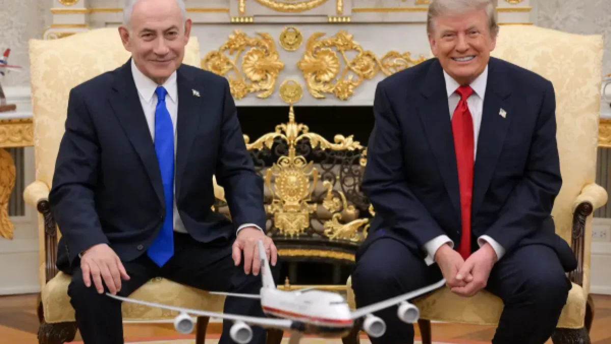 Trump'a harita g&ouml;sterdiğine pişman oldu! ABD'den Netanyahu'ya tokat gibi T&uuml;rkiye cevabı!