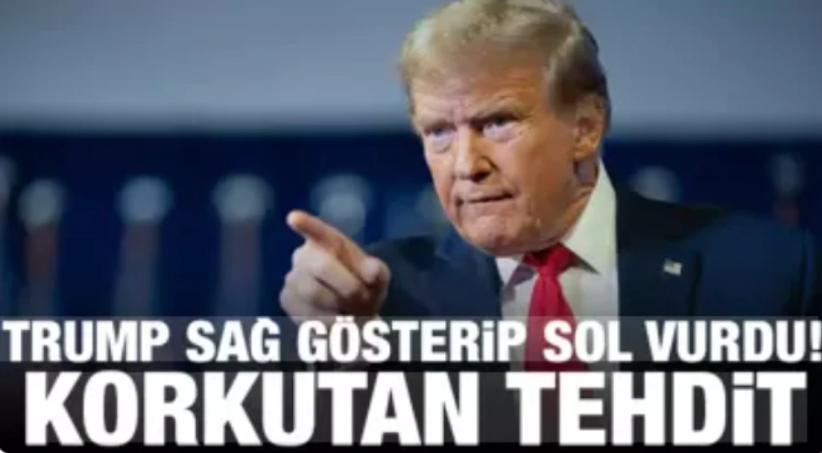 Trump'tan İran'a H&uuml;rm&uuml;z tehdidi                                 