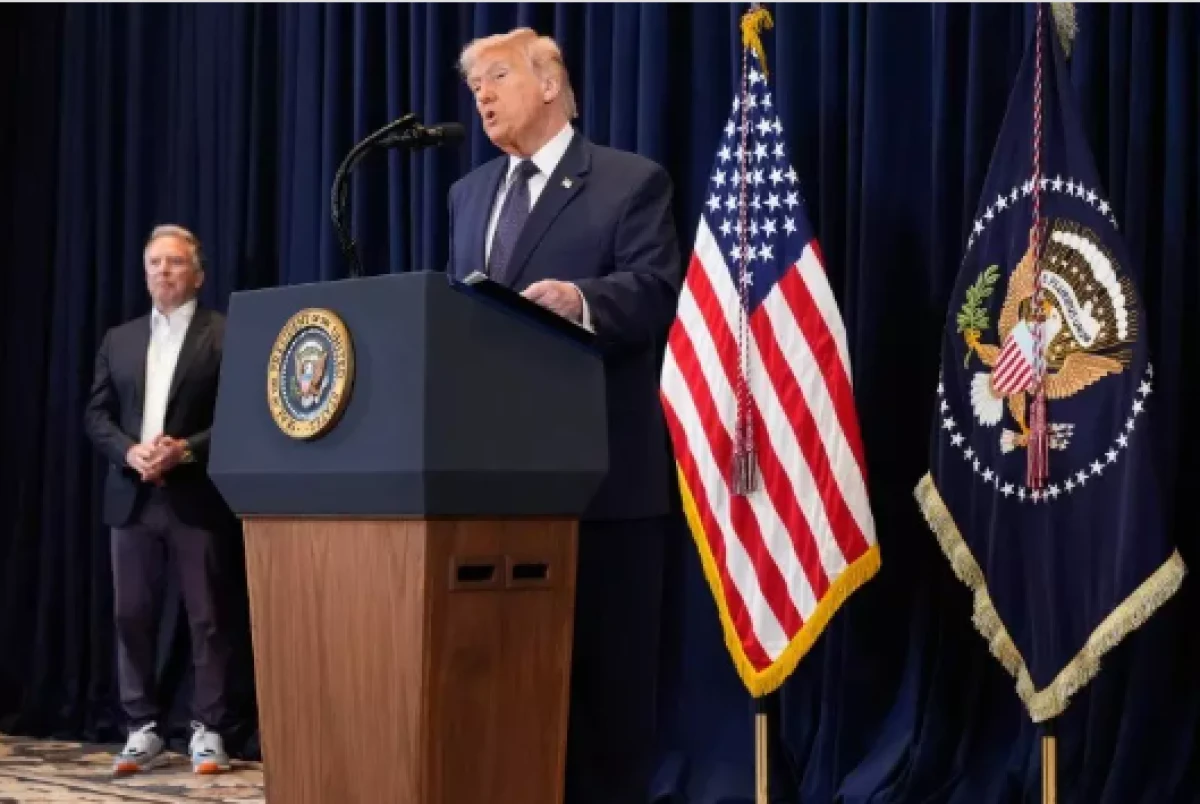 Trump'tan son dakika İran a&ccedil;ıklaması!                        