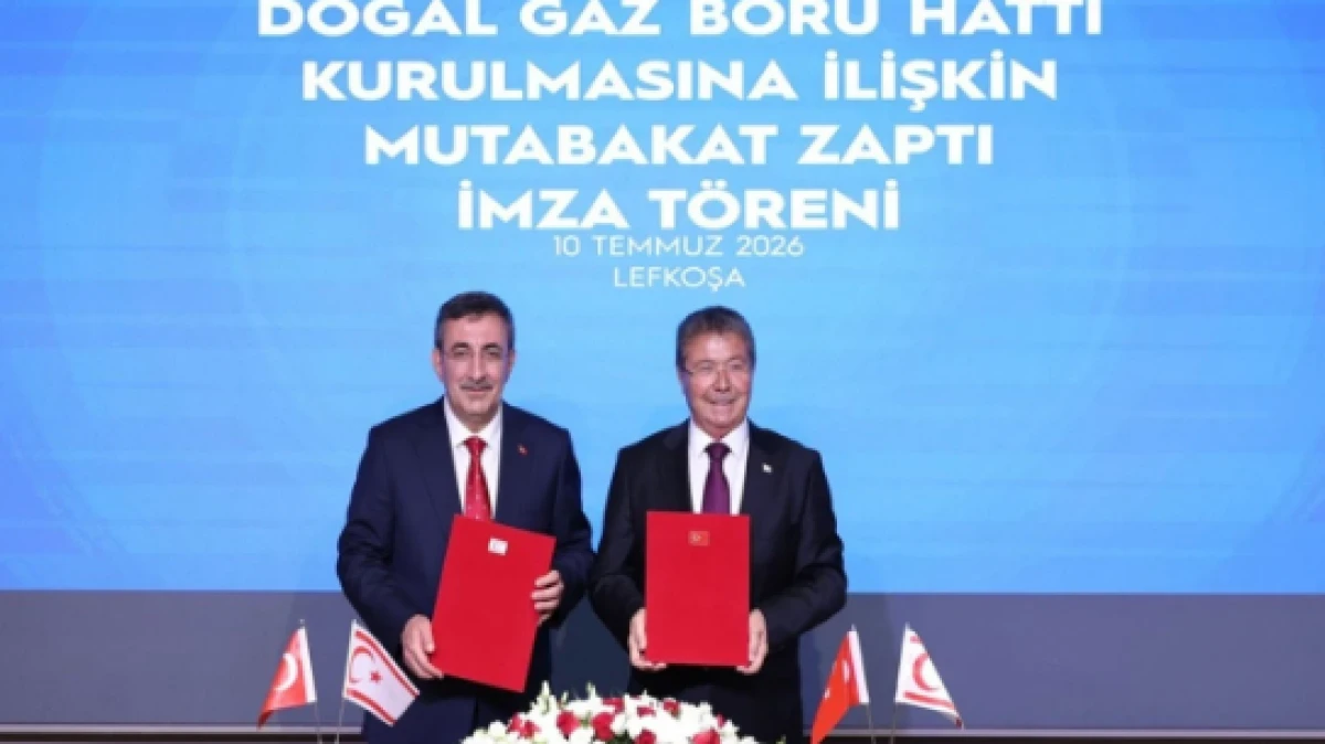 T&uuml;rkiye ile yavru vatan arasında imzalar atıldı! Yeni doğal gaz hattı geliyor