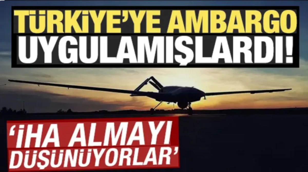 T&uuml;rkiye'ye ambargo uygulamışlardı! Kanada, T&uuml;rkiye'den İHA almayı d&uuml;ş&uuml;n&uuml;yor
