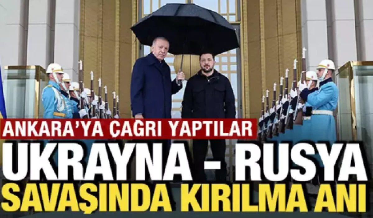 Ukrayna - Rusya savaşında kritik an: T&uuml;rkiye'den yardım istediler