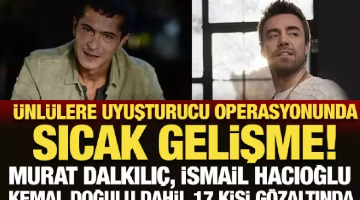 &Uuml;nl&uuml;lere uyuşturucu operasyonu             