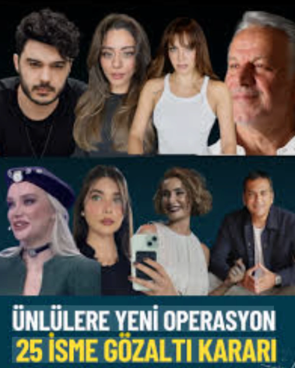 &Uuml;nl&uuml;lere yeni operasyon: &Ccedil;ok sayıda g&ouml;zaltı