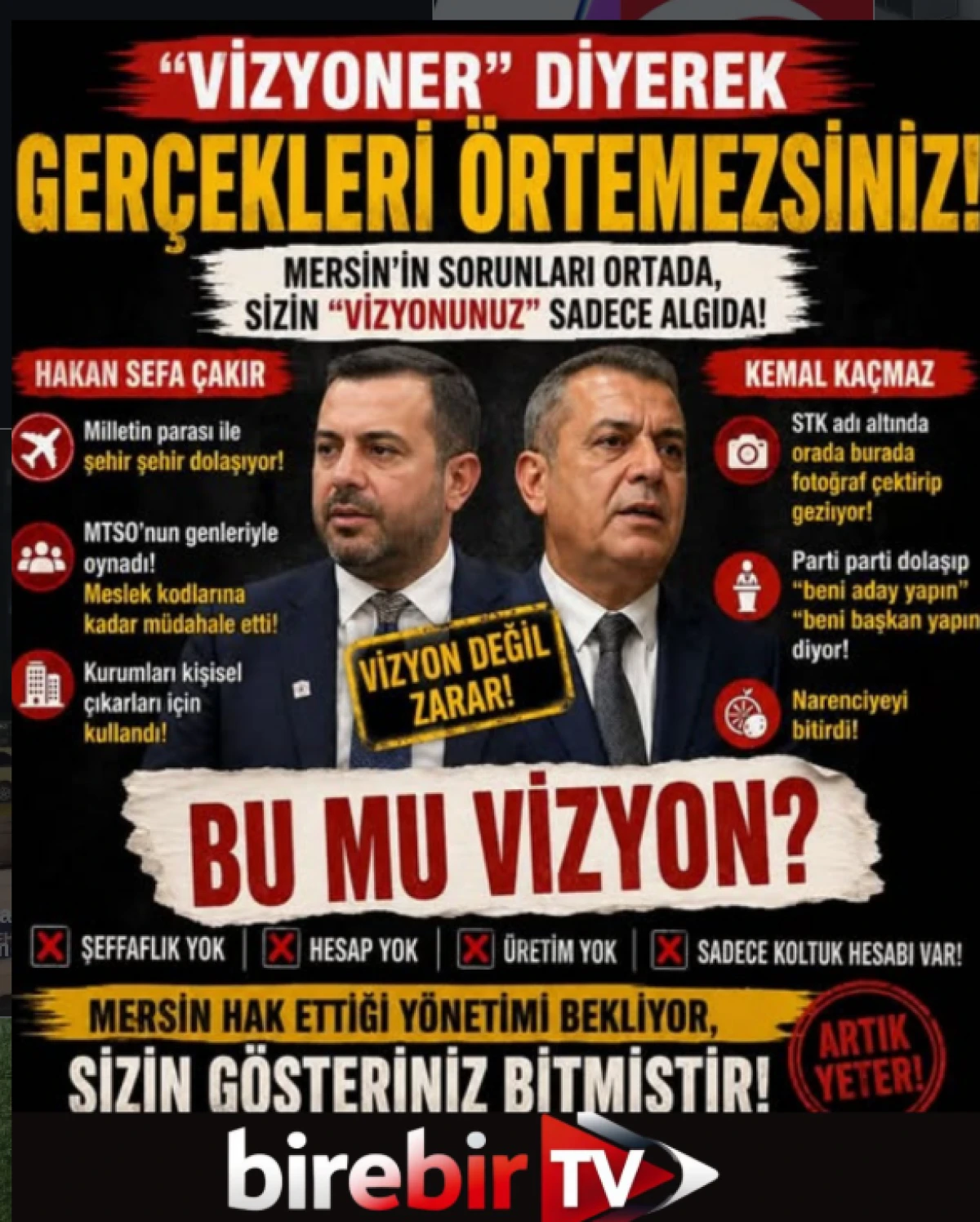 &ldquo;Vizyoner&rdquo; Tartışması: İsimler &Uuml;zerinden B&uuml;y&uuml;yen Eleştiriler