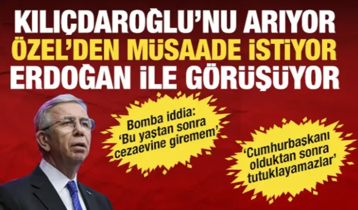 Yavaş&rsquo;tan kulisleri sallayan iddia: Cumhurbaşkanı adayı olduktan sonra tutuklayamazlar