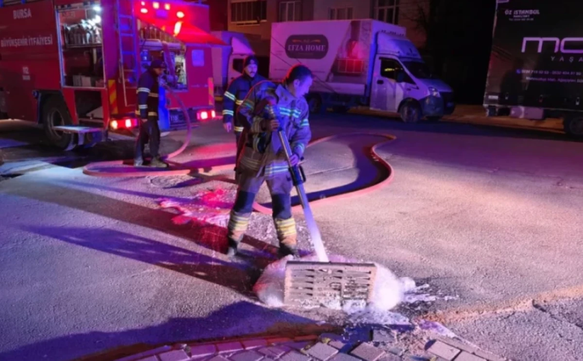 Yayılan koku mahalleyi ayağa kaldırdı!                                