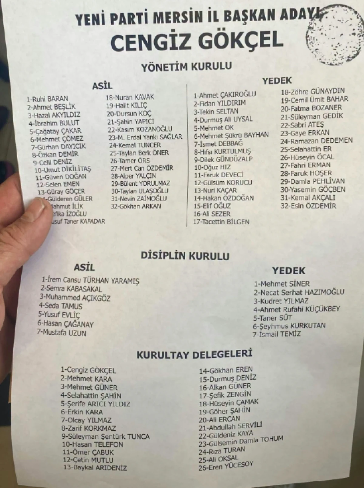 YENİ PARTİ MERSİN&rsquo;DE KENDİ KADINLARINA MI KULAK TIKIYOR? KOLTUK DAĞITIRKEN EMEK NEREDE KALDI?