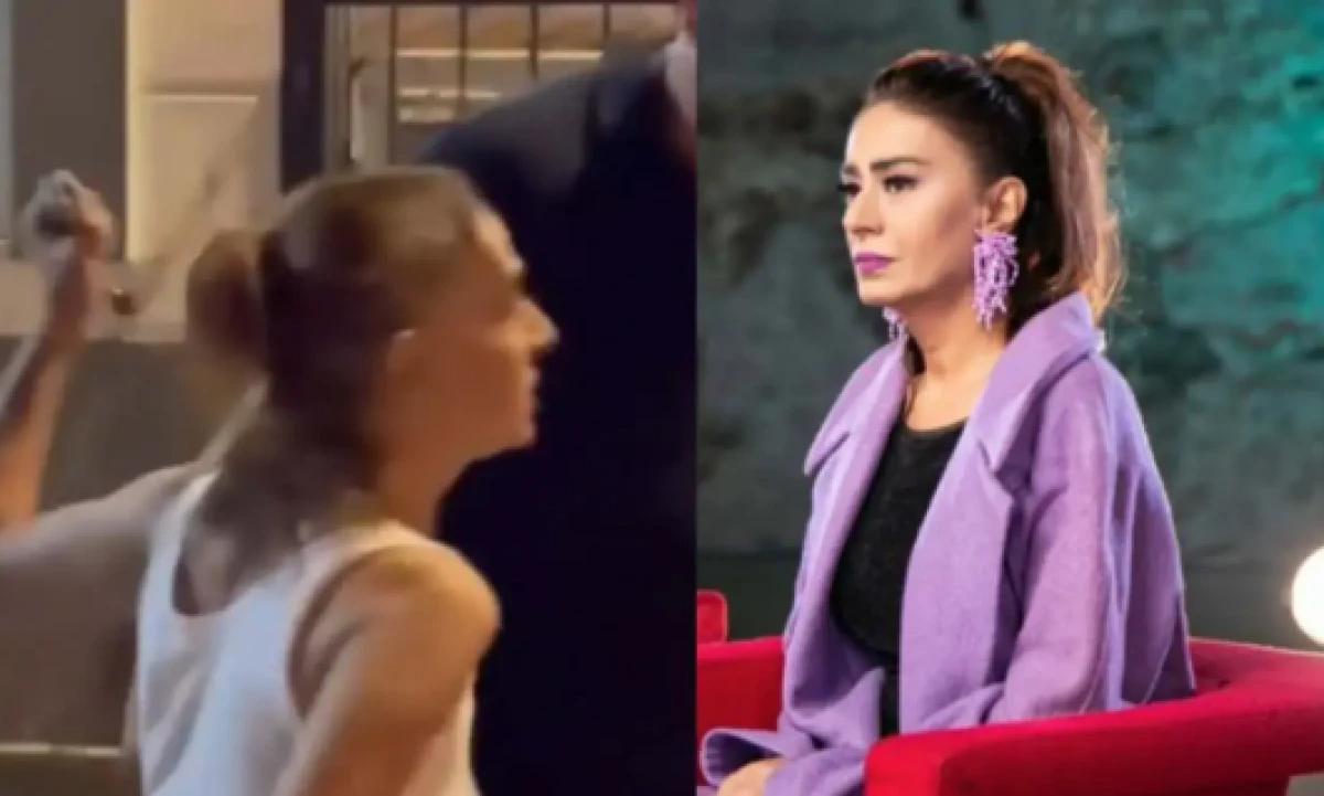 Yıldız Tilbe'den g&uuml;venlik g&ouml;revlisine sert tepki: "Sana bir &ccedil;akarım gidersin"