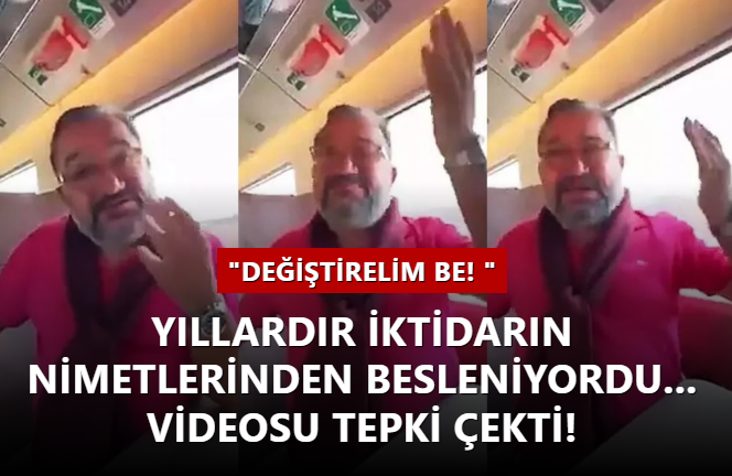Yıllardır iktidarın nimetlerinden beslenen Kadir Çöpdemir'den tepki çeken video