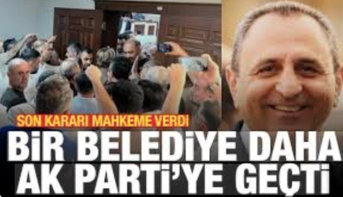 Y&uuml;reğir Belediyesi, mahkeme kararıyla AK Parti'ye ge&ccedil;ti