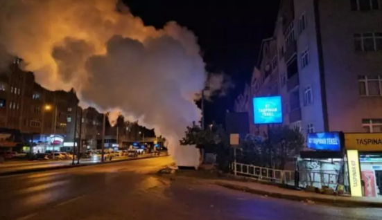 Zonguldak'ta korkutan patlama                     